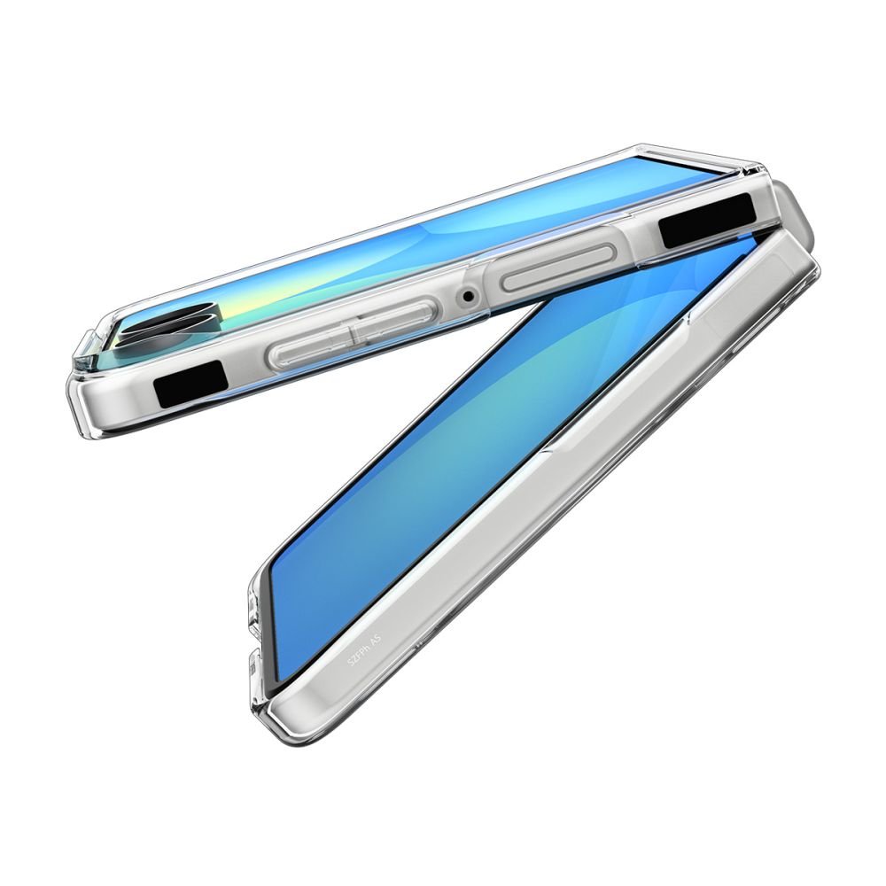 Spigen Samsung Galaxy Z Flip8 - Σκληρή Θήκη με MagSafe - AirSkin MagSafe - Clear / White