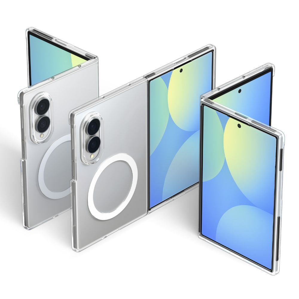 Spigen Samsung Galaxy Z Fold8 - Σκληρή Θήκη με MagSafe - AirSkin MagSafe - Clear / White