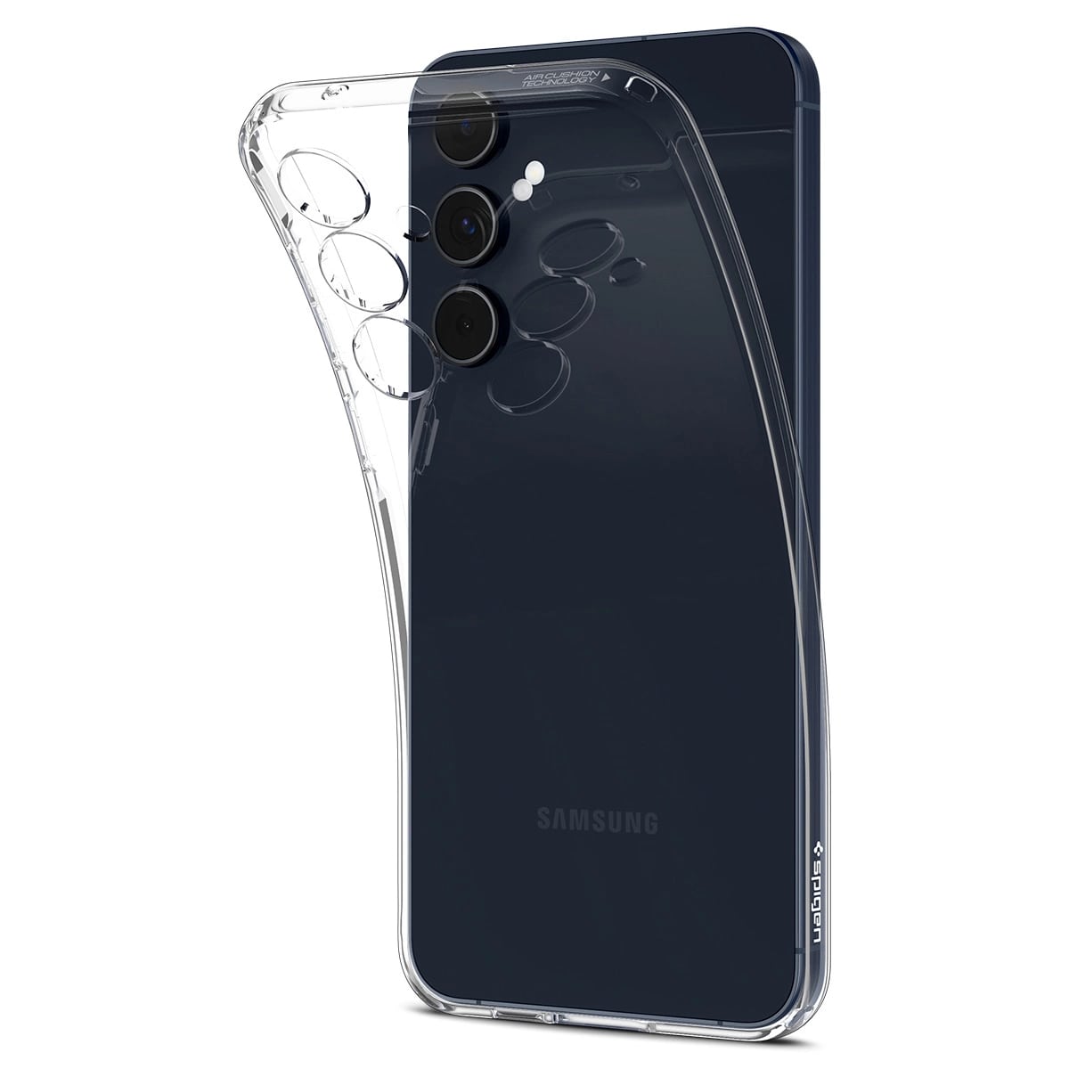 Spigen Samsung Galaxy A55 5G Crystal Flex Θήκη Σιλικόνης - Crystal Clear