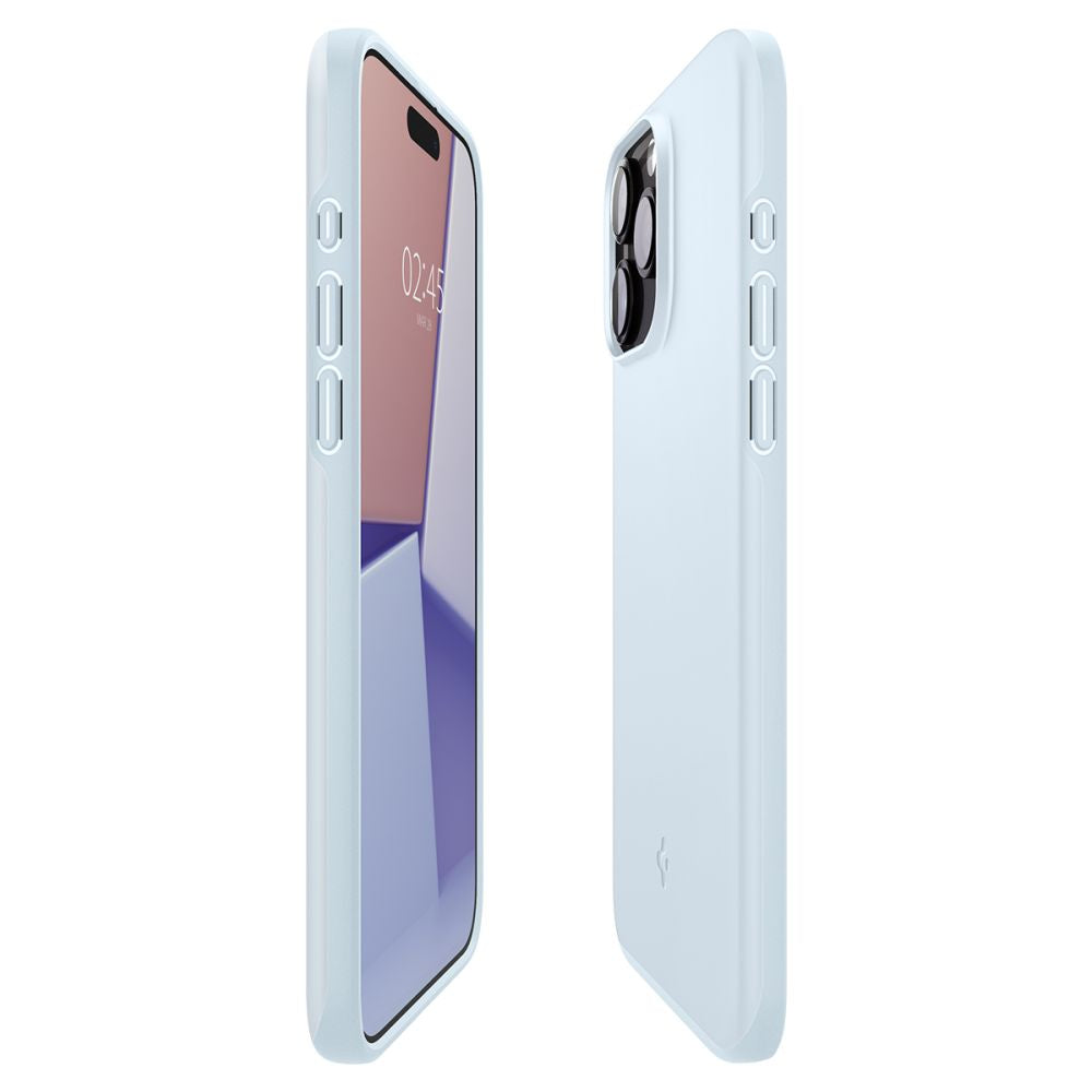 Spigen iPhone 15 Pro Thin Fit Σκληρή Θήκη - Mute Blue