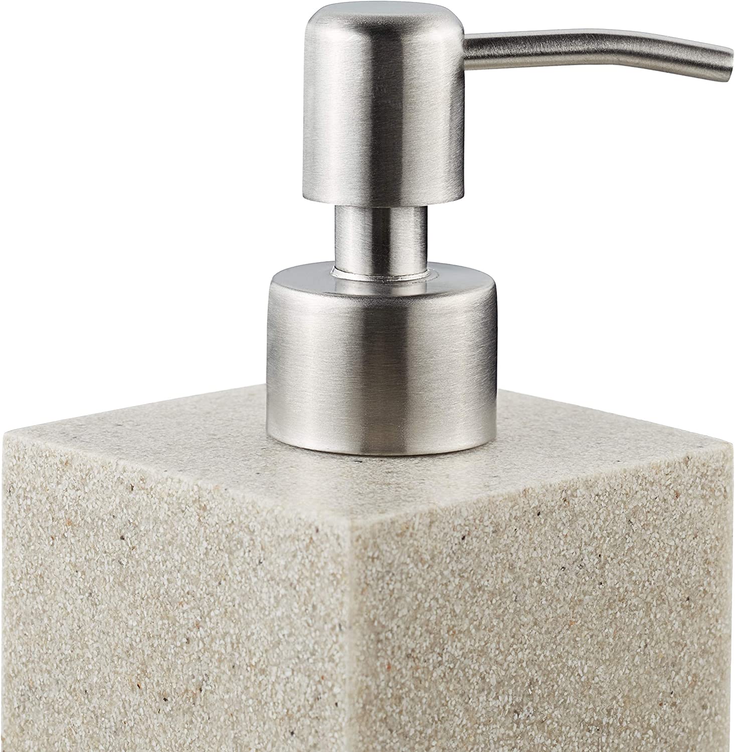 Relaxdays Σαπουνοθήκη Dispenser από Πολυρητίνη - Sand - 4052025908607