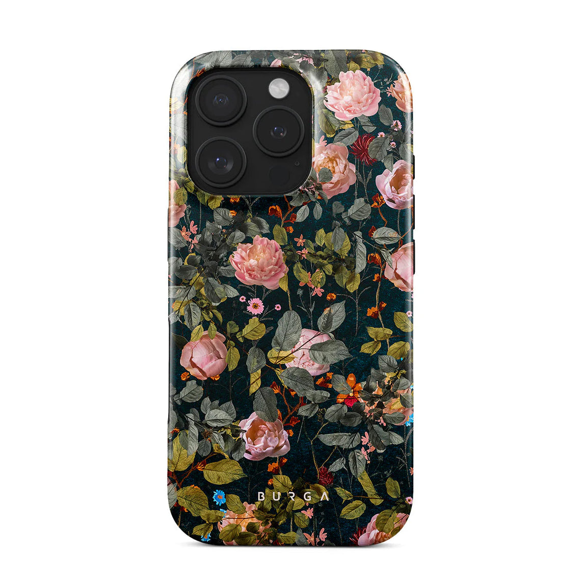 Burga iPhone 16 Pro Fashion Tough MagSafe Σκληρή Θήκη με MagSafe - Bloomy Garden