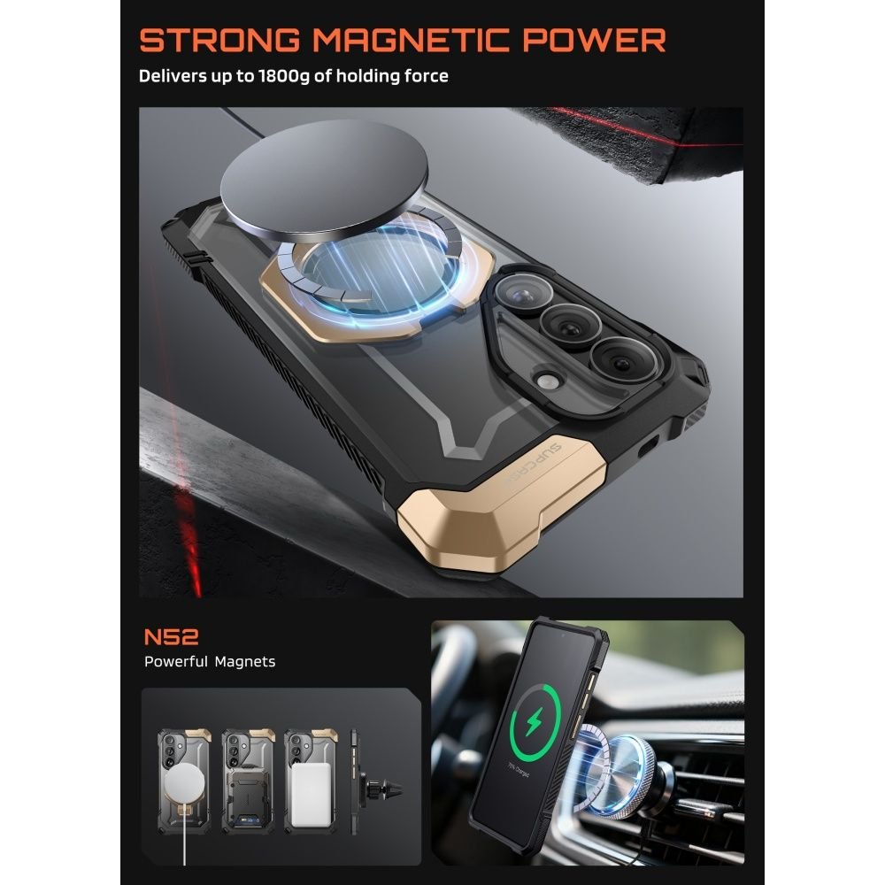 Supcase Samsung Galaxy S26 - Σκληρή Θήκη με MagSafe και Stand - UB Grip Mag - Desert