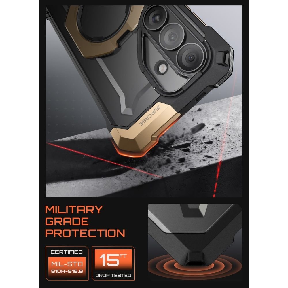 Supcase Samsung Galaxy S26 - Σκληρή Θήκη με MagSafe και Stand - UB Grip Mag - Desert