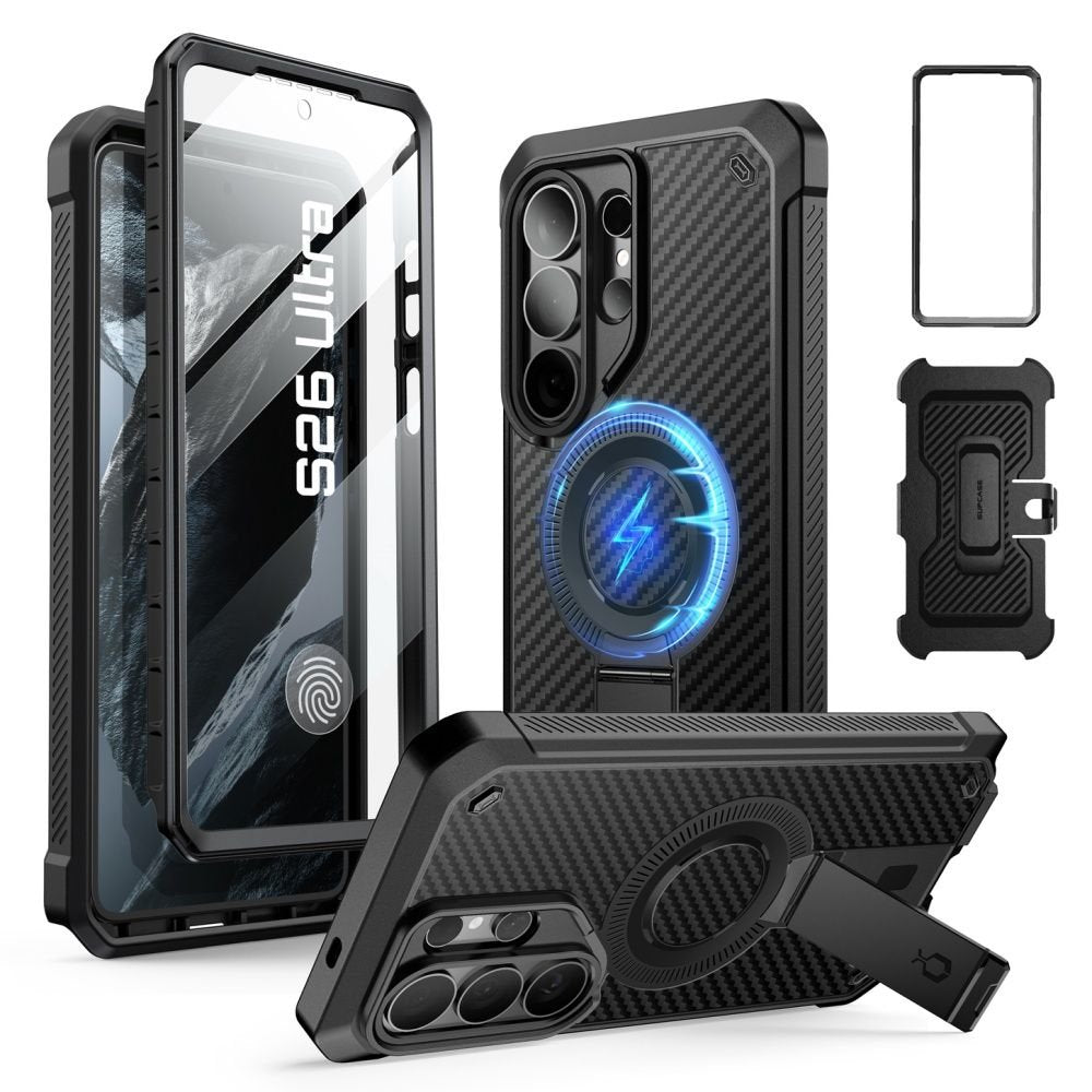 Supcase Samsung Galaxy S26 Ultra - Σκληρή Θήκη MagSafe με Προστασία Οθόνης και Stand - Unicorn Beetle Pro Mag 2 Set - Aramid