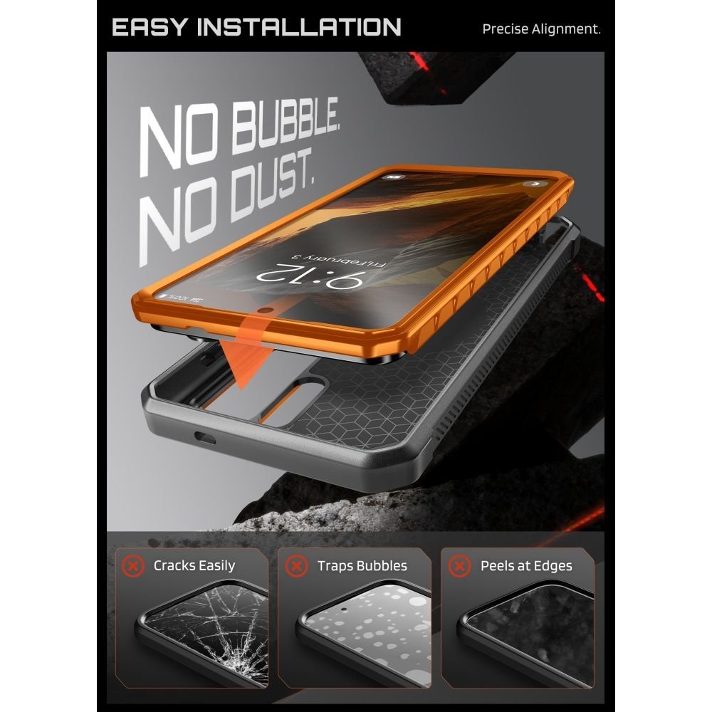 Supcase Samsung Galaxy S26 Ultra - Σκληρή Θήκη MagSafe με Προστασία Οθόνης και Stand - Unicorn Beetle Pro Mag 2 Set - Coral