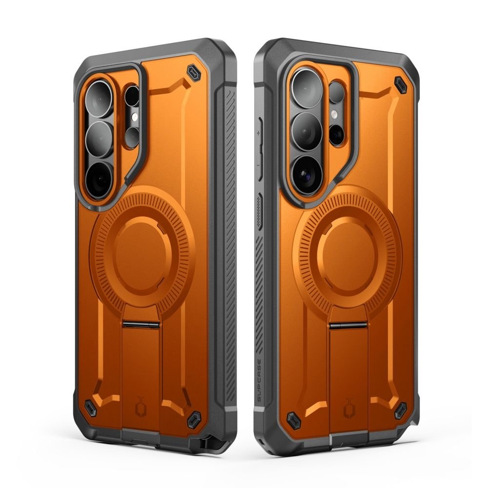 Supcase Samsung Galaxy S26 Ultra - Σκληρή Θήκη MagSafe με Προστασία Οθόνης και Stand - Unicorn Beetle Pro Mag 2 Set - Coral