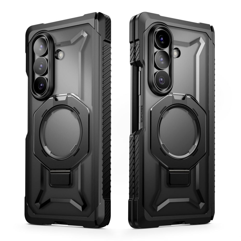 Supcase Samsung Galaxy Z Fold8 Ultra - Σκληρή Θήκη με Προστασία Οθόνης και MagSafe / Stand - UB Grip Mag Set - Black