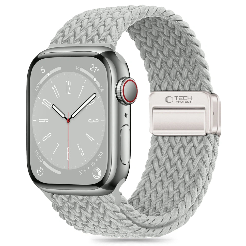 Tech-Protect Λουράκι Apple Watch 8/9/10/11 - SE (1/2/3) - 40/41/42mm NylonMag - Stone