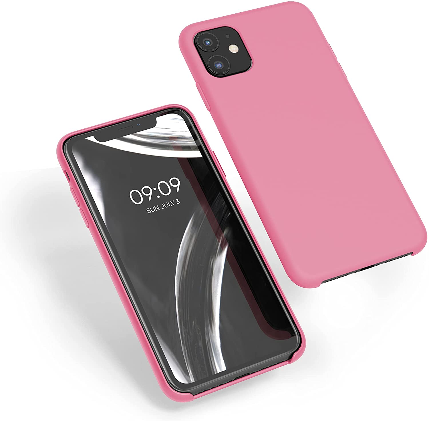 KW iPhone 11 Θήκη Σιλικόνης Rubber TPU - Bubblegum Pink - 49724.212