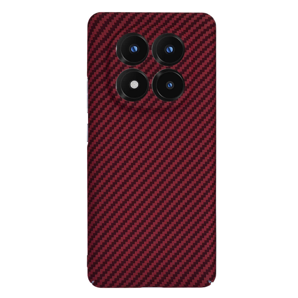 Techsuit Xiaomi Redmi Note 14 Pro+ 5G Σκληρή Θήκη Carbonite FiberShell - Red