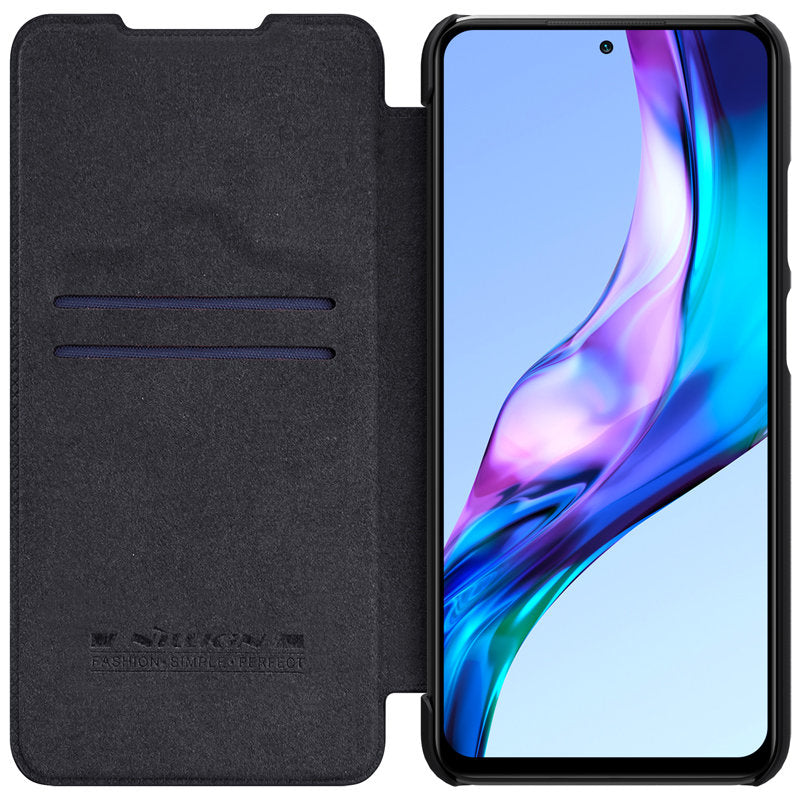 Nillkin Xiaomi Redmi 10 Qin Leather Flip Book Case Θήκη Βιβλίο - Black