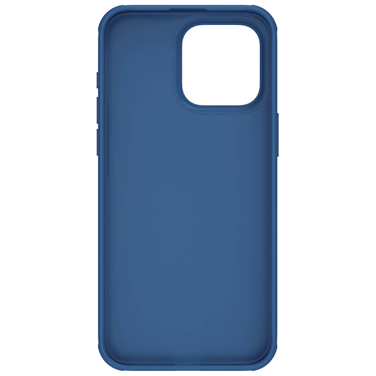 Nillkin iPhone 15 Pro Max Super Frosted Shield Pro Σκληρή Θήκη με Πλαίσιο Σιλικόνης - Blue