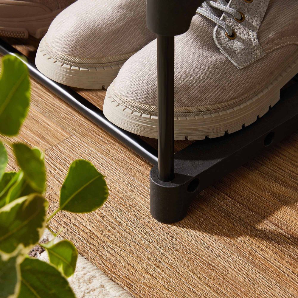 Songmics Σετ με 2 Μεταλλικές Παπουτσοθήκες με 5 Ράφια - Black - LSA055B02