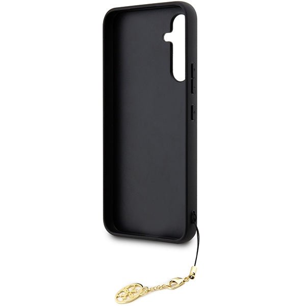 Guess Samsung Galaxy A54 5G - 4G Charms Collection Θήκη με Επένδυση Συνθετικού Δέρματος - Brown - GUHCSA54GF4GBR