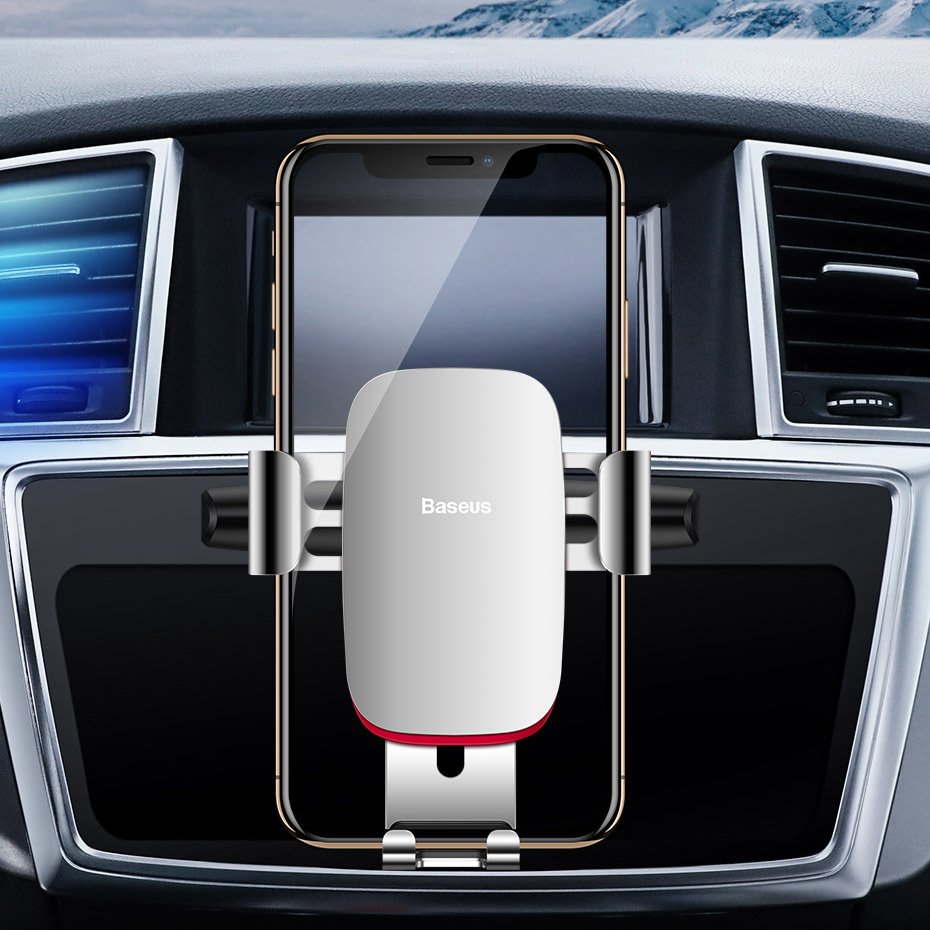 Baseus Metal Age Gravity Car Mount for CD Slot - Universal Βάση Αυτοκινήτου για την Υποδοχή του CD Player - Black - SUYL - J01