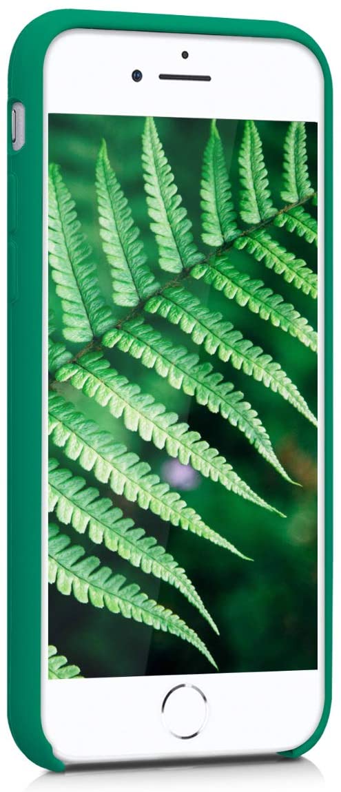 KW iPhone SE 2022 / SE 2020 / 7 / 8 Θήκη Σιλικόνης Rubber TPU - Emerald Green - 40225.142
