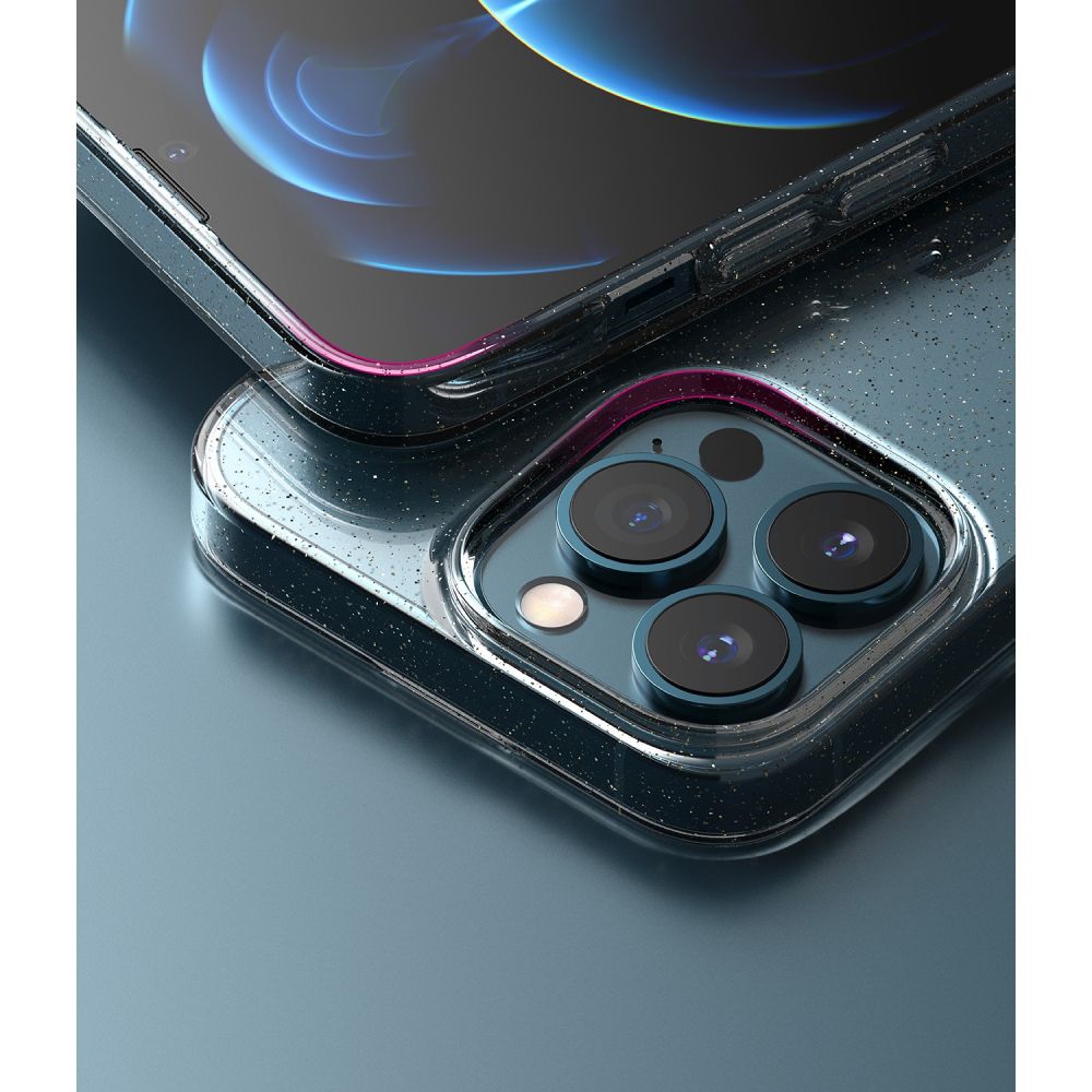 Ringke iPhone 13 Pro Air Ultra - Thin TPU Case Λεπτή Θήκη Σιλικόνης - Glitter - Διάφανη
