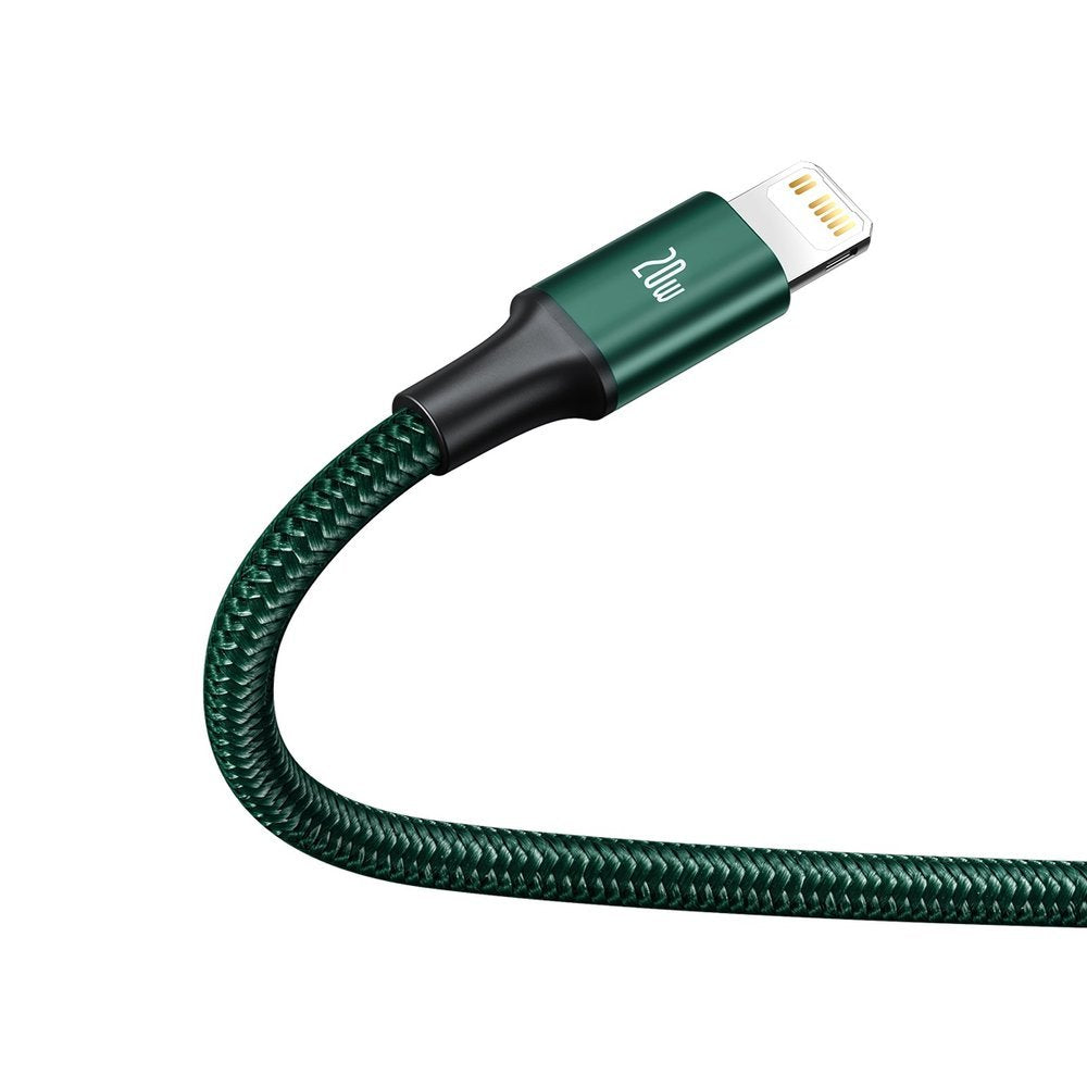 Baseus Rapid 3in1 Καλώδιο Φόρτισης Type-C 20W 1.5m - Micro USB / Lightning / Type-C - Green - CAMLT-SC06