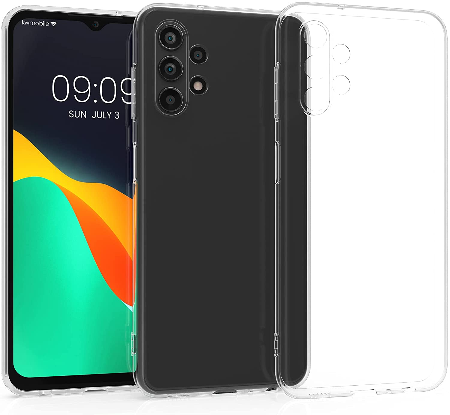 KW Samsung Galaxy A13 4G Θήκη Σιλικόνης TPU - Διάφανη - 58327.03