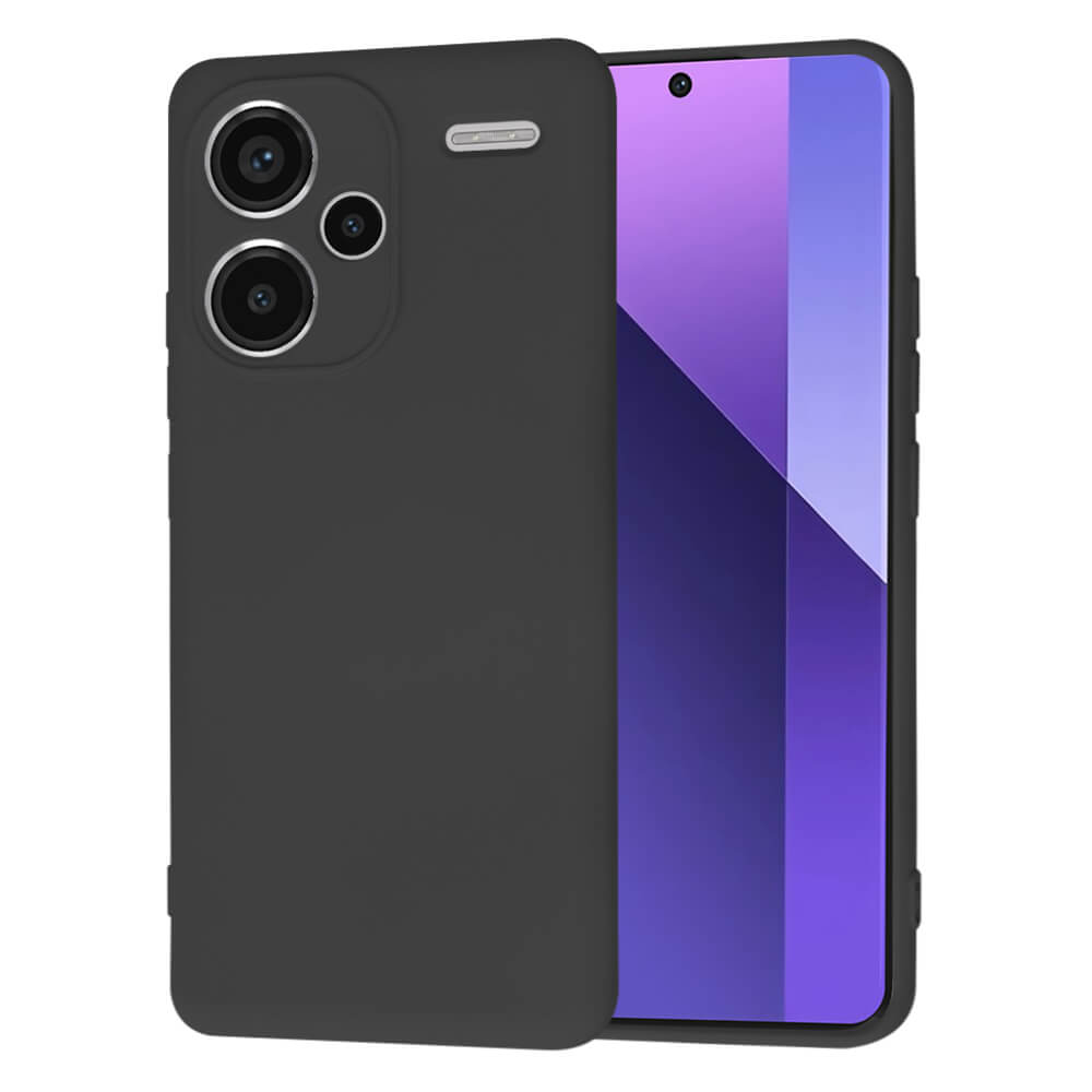 Techsuit Xiaomi Redmi Note 13 Pro+ 5G SoftFlex Θήκη Σιλικόνης - Black