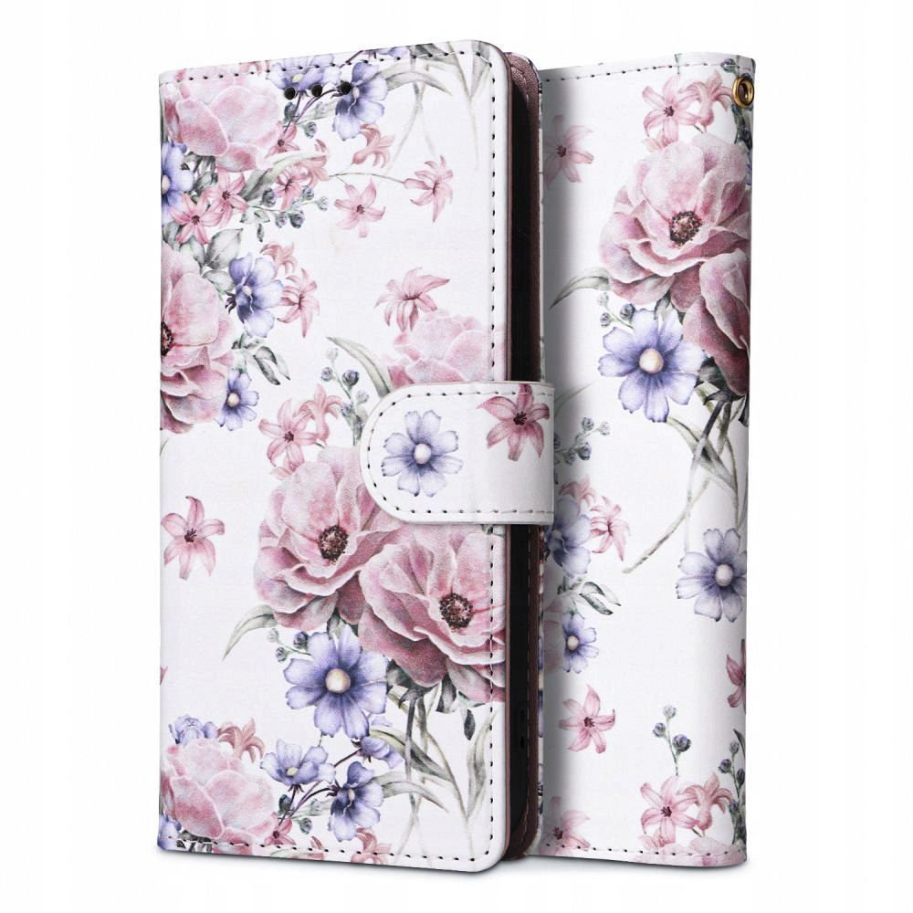 Tech - Protect Samsung Galaxy A15 4G / A15 5G Θήκη Πορτοφόλι Stand από Δερματίνη - Blossom Flower