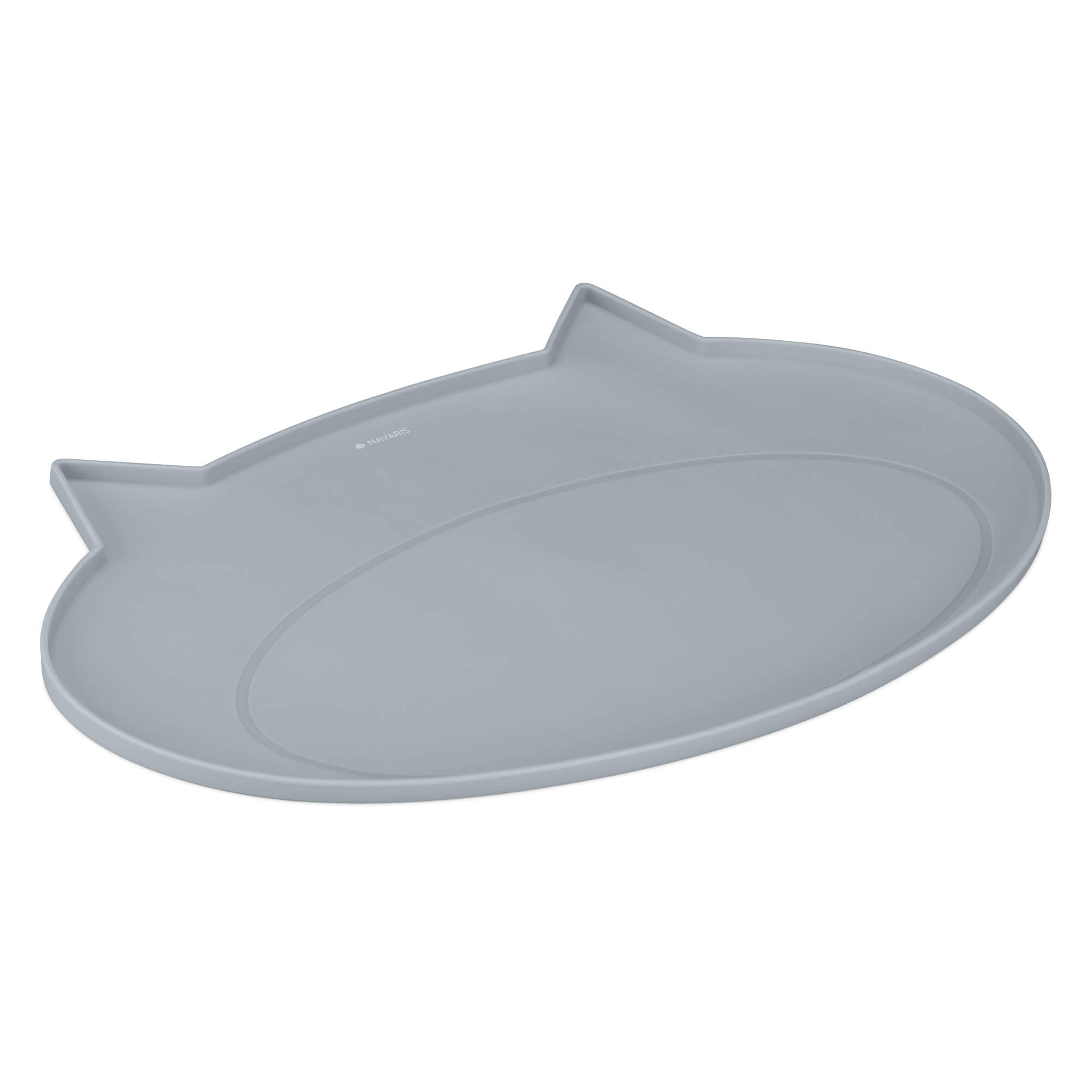 Navaris Χαλάκι Σιλικόνης για Μπολ Γάτας - Grey - 54830.22