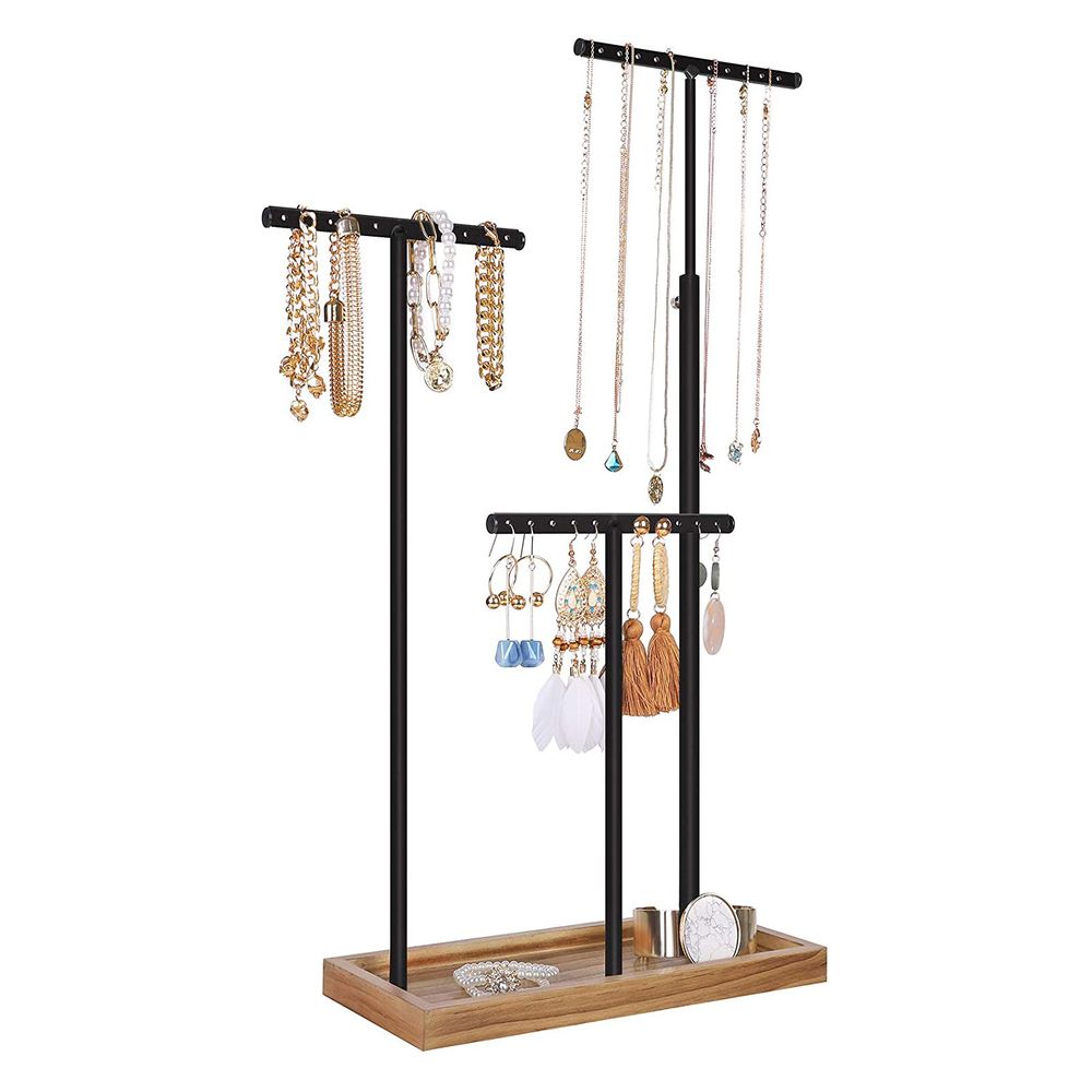 Songmics Σταντ Κοσμημάτων - Vintage Brown / Black - JJS016B01