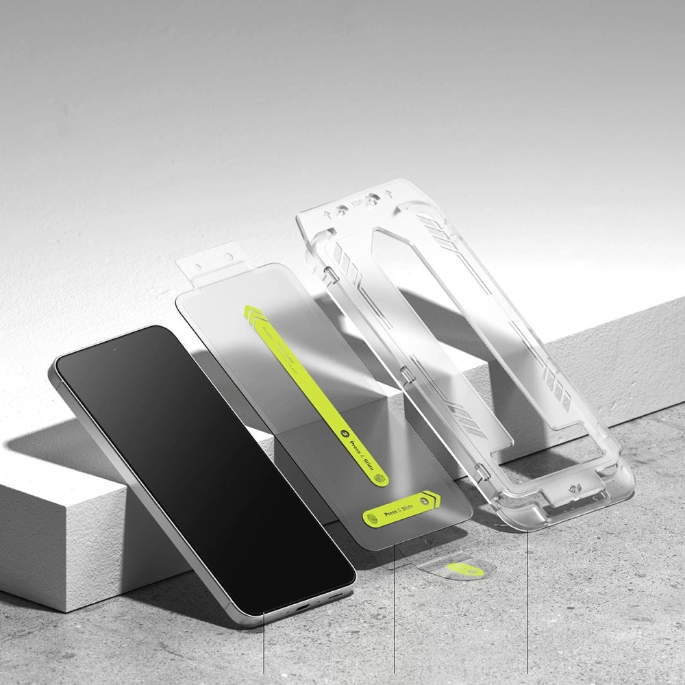 Ringke Samsung Galaxy A36 5G - Easy Slide 2.5D 9H Case Friendly Αντιχαρακτικό Γυαλί Οθόνης - 2 Τεμάχια - Clear