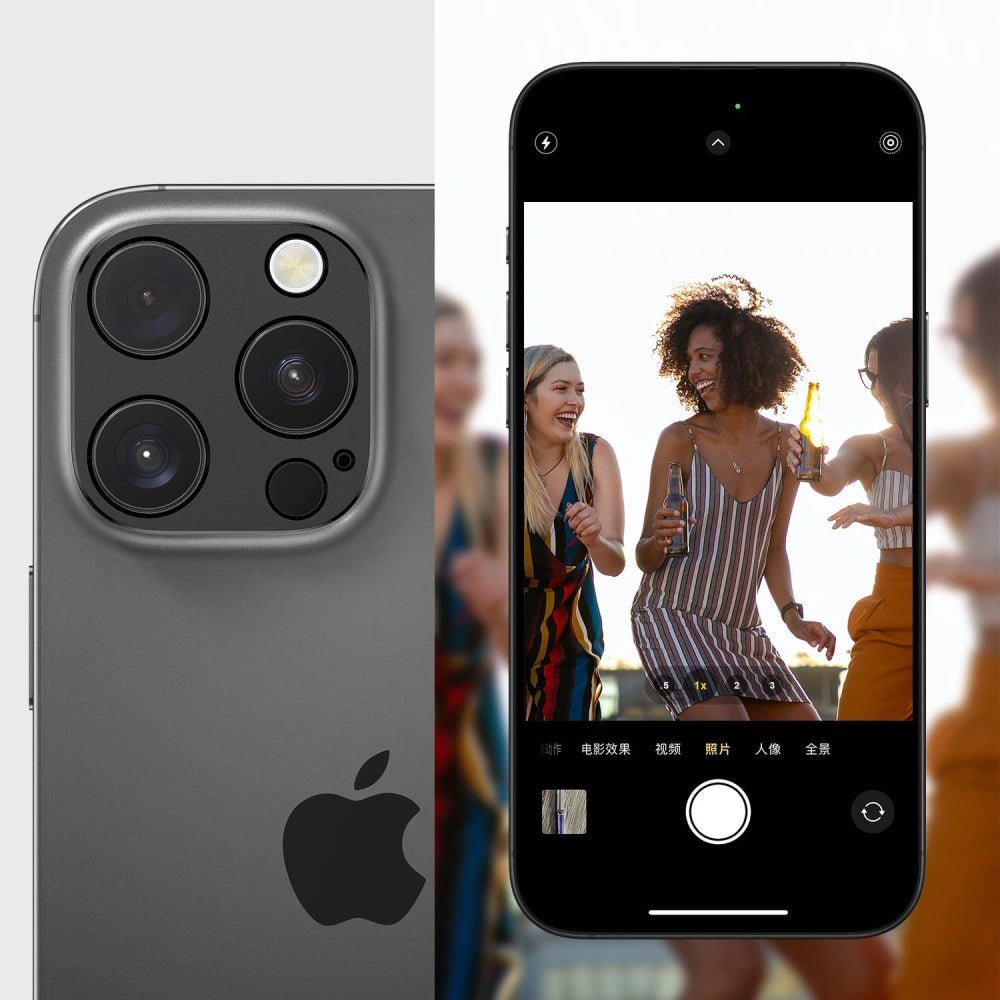 Tech - Protect iPhone 17 Camalloy Fit+ Μεταλλικό Προστατευτικό για την Κάμερα - Black