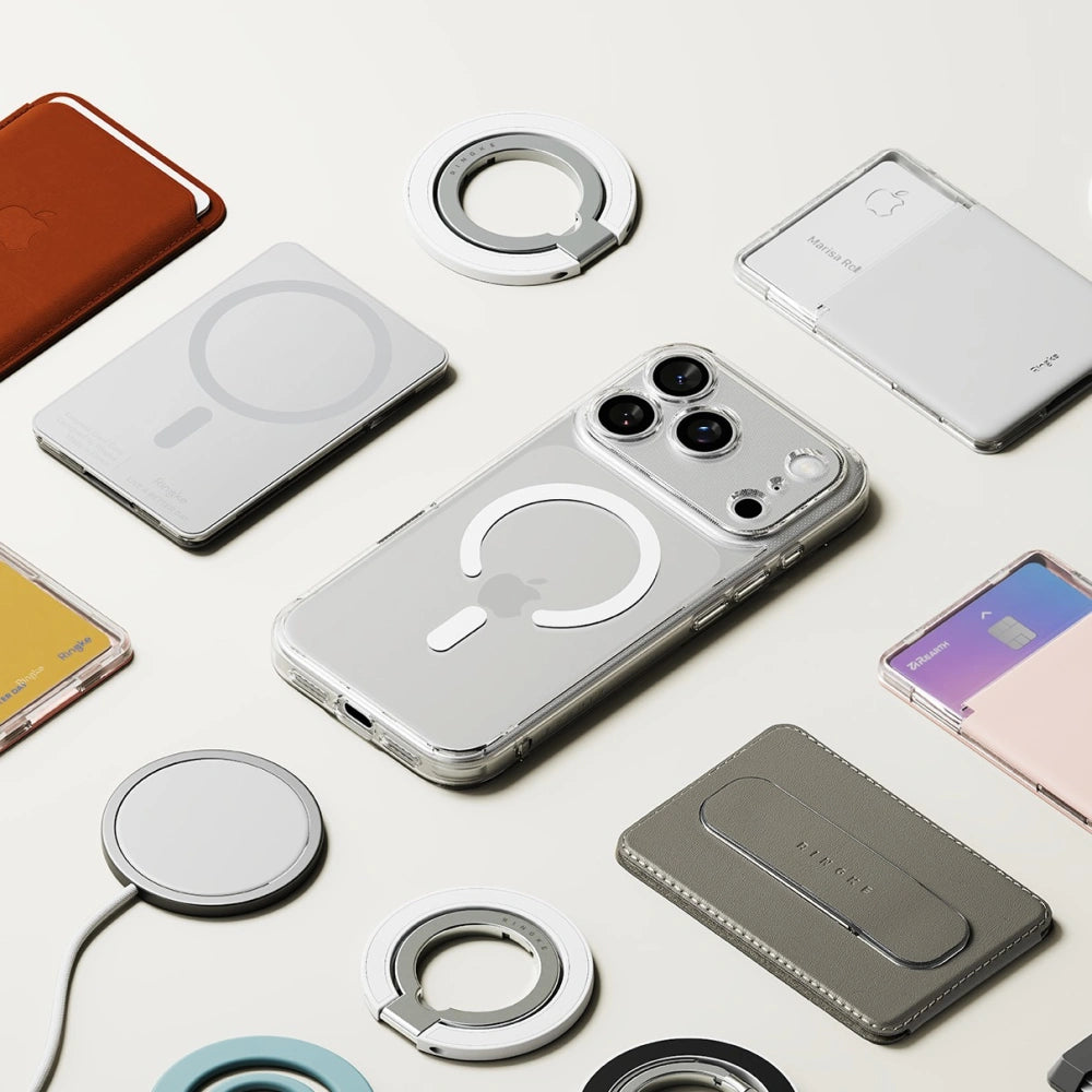 Ringke iPhone 17 Pro Max - Fusion Magnetic - Σκληρή Θήκη με Πλαίσιο Σιλικόνης και MagSafe - Διάφανη
