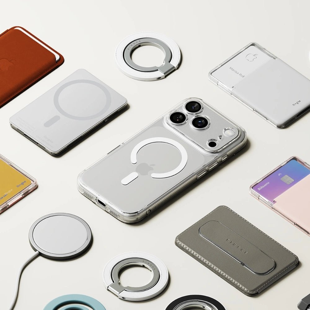 Ringke iPhone 17 Pro Max - Fusion Magnetic - Σκληρή Θήκη με Πλαίσιο Σιλικόνης και MagSafe - Διάφανη