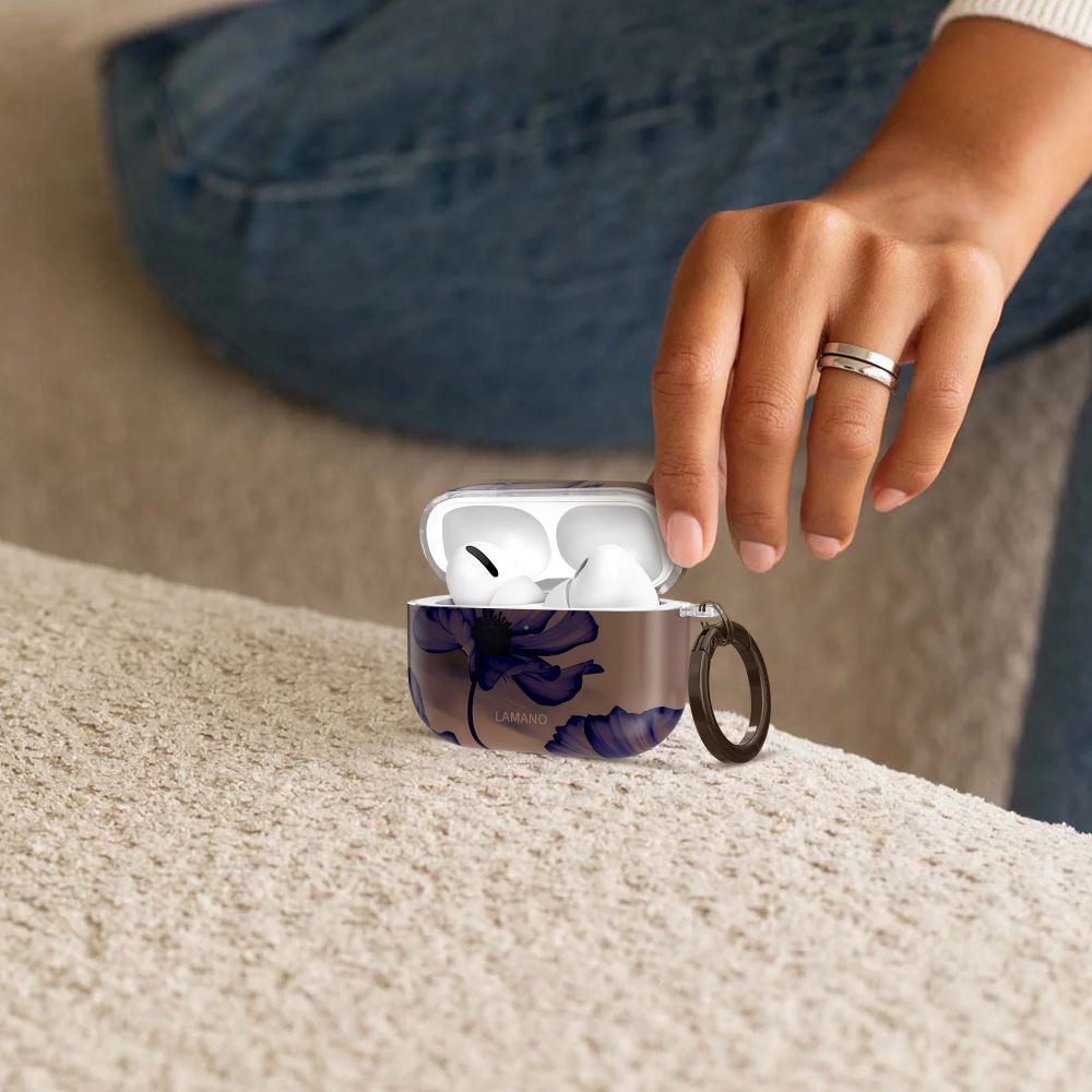 Tech - Protect AirPods Pro 1 / 2 - Θήκη από Σκληρό Πλαστικό - Lamano - Velvet Night