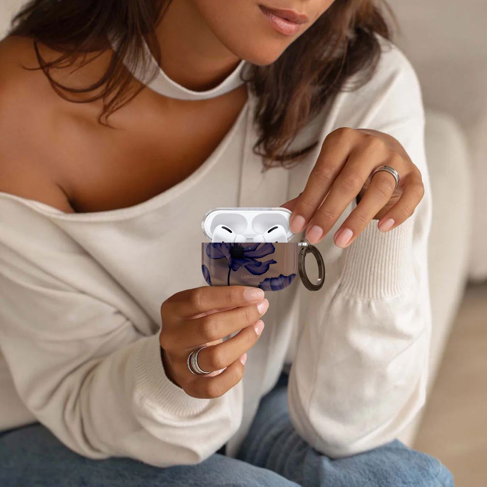 Tech - Protect AirPods Pro 1 / 2 - Θήκη από Σκληρό Πλαστικό - Lamano - Velvet Night