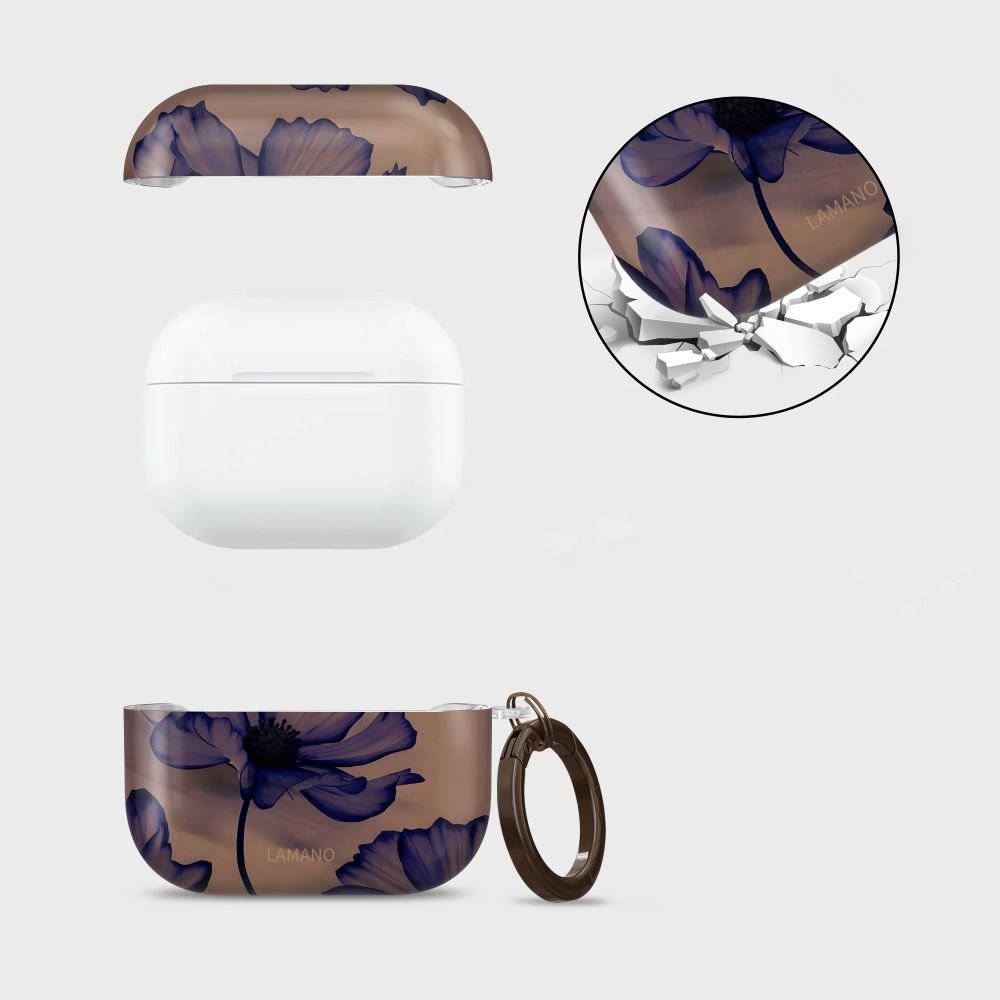 Tech - Protect AirPods Pro 1 / 2 - Θήκη από Σκληρό Πλαστικό - Lamano - Velvet Night