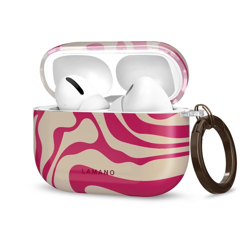 Tech-Protect AirPods Pro 3 - Θήκη από Σκληρό Πλαστικό - Lamano - Flamingo Bloom
