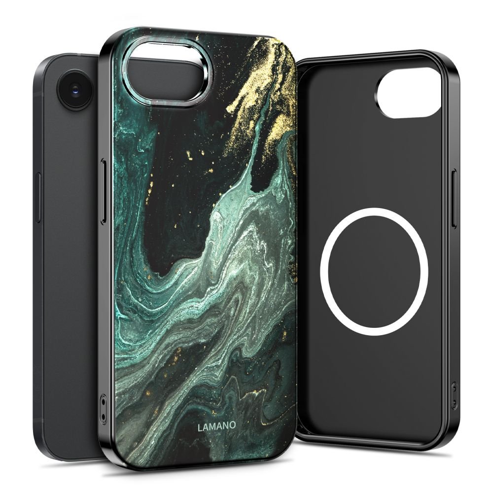 Tech - Protect iPhone 16e / iPhone 17e - Σκληρή Θήκη με MagSafe - Lamano MagSafe - Verde Aura