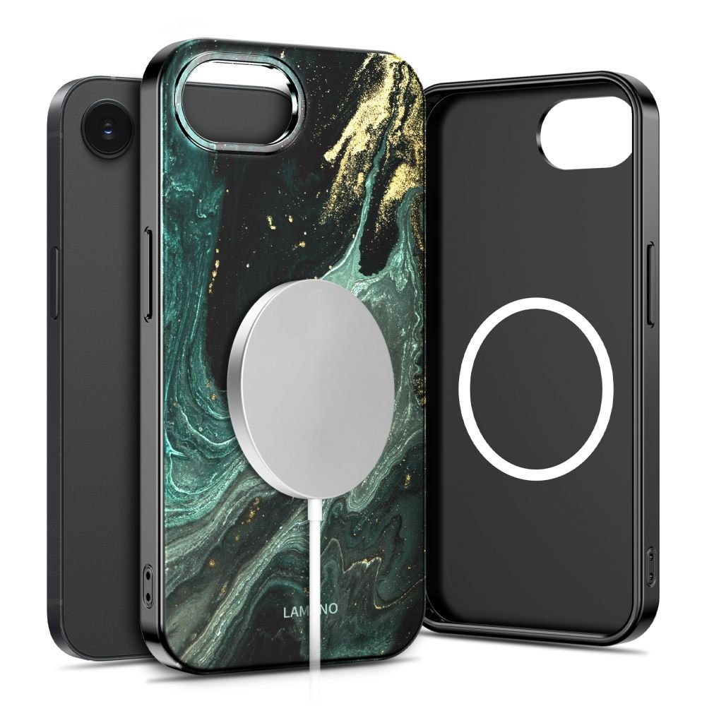Tech - Protect iPhone 16e / iPhone 17e - Σκληρή Θήκη με MagSafe - Lamano MagSafe - Verde Aura