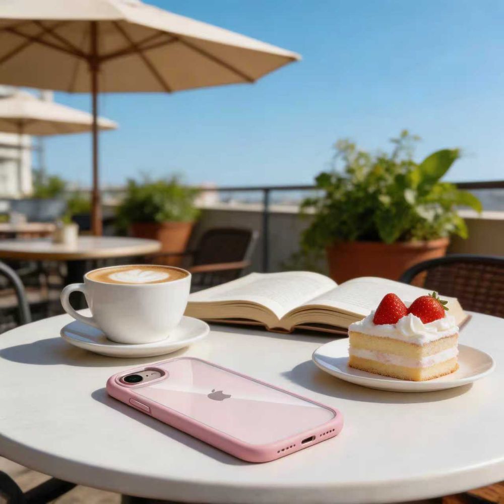 Tech - Protect iPhone 16e / iPhone 17e - Σκληρή Θήκη με Πλαίσιο Σιλικόνης - MagMat - Matte Soft Pink