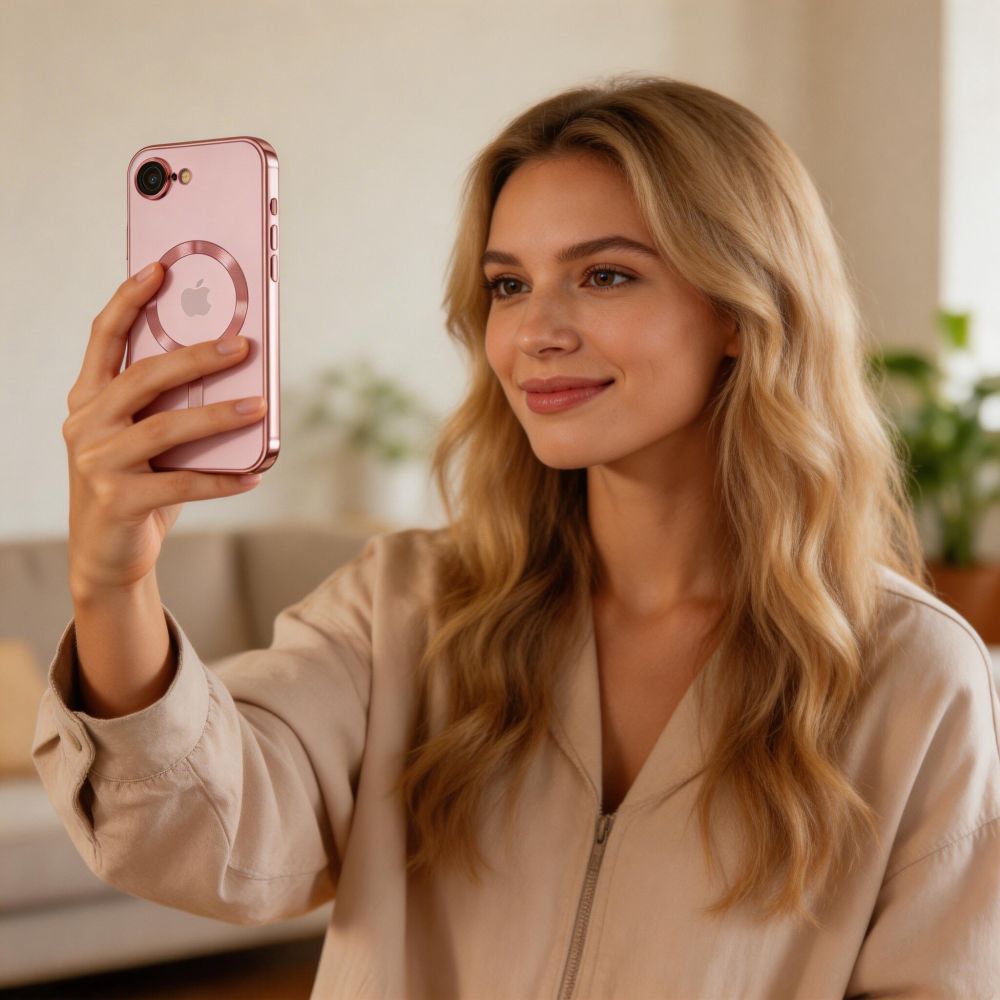 Tech - Protect iPhone 16e / iPhone 17e - Θήκη Σιλικόνης TPU με MagSafe - MagFlex - Rose Gold