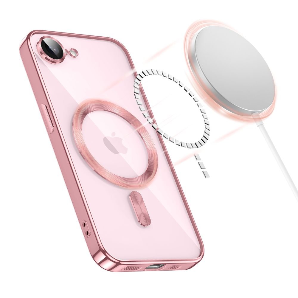 Tech - Protect iPhone 16e / iPhone 17e - Θήκη Σιλικόνης TPU με MagSafe - MagFlex - Rose Gold