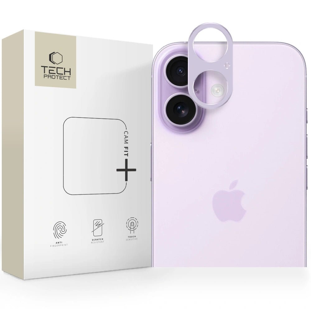 Tech - Protect iPhone 17 - Camalloy Fit+ - Μεταλλικό Προστατευτικό για την Κάμερα - Lavender