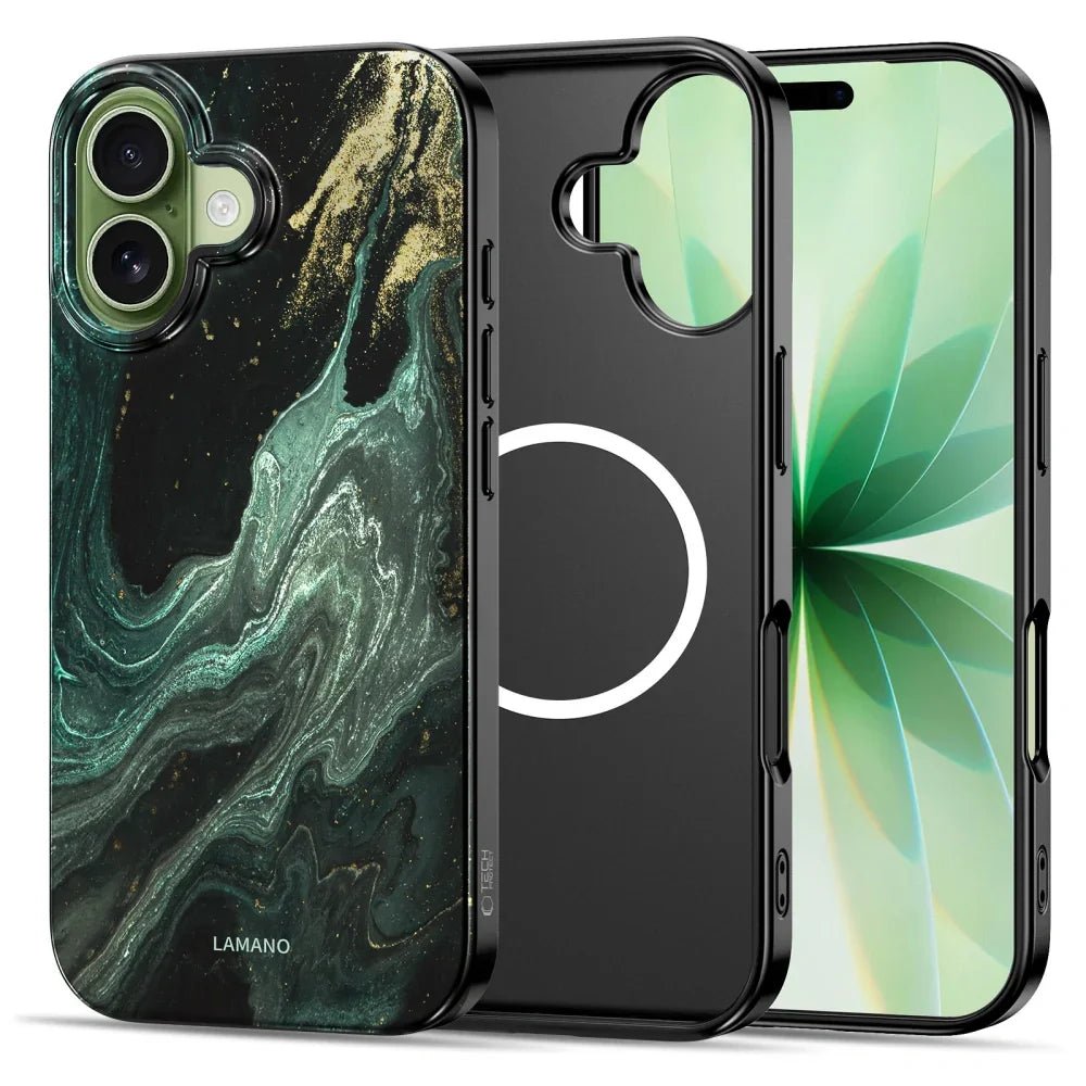 Tech - Protect iPhone 17 - Lamano MagSafe - Σκληρή Θήκη με MagSafe - Verde Aura