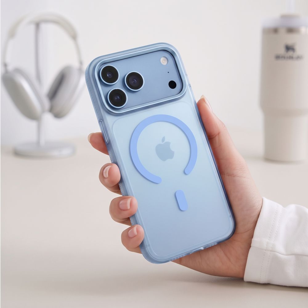 Tech-Protect iPhone 17 Pro / iPhone 18 Pro - Σκληρή Θήκη - MagZero MagSafe - Matte Light Blue