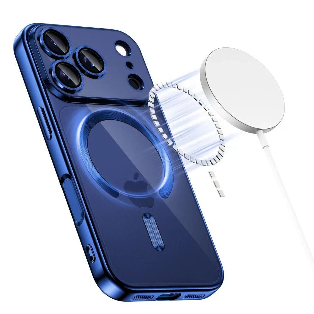 Tech - Protect iPhone 17 Pro MagFlex - Θήκη Σιλικόνης TPU με MagSafe - Shiny Deep Blue