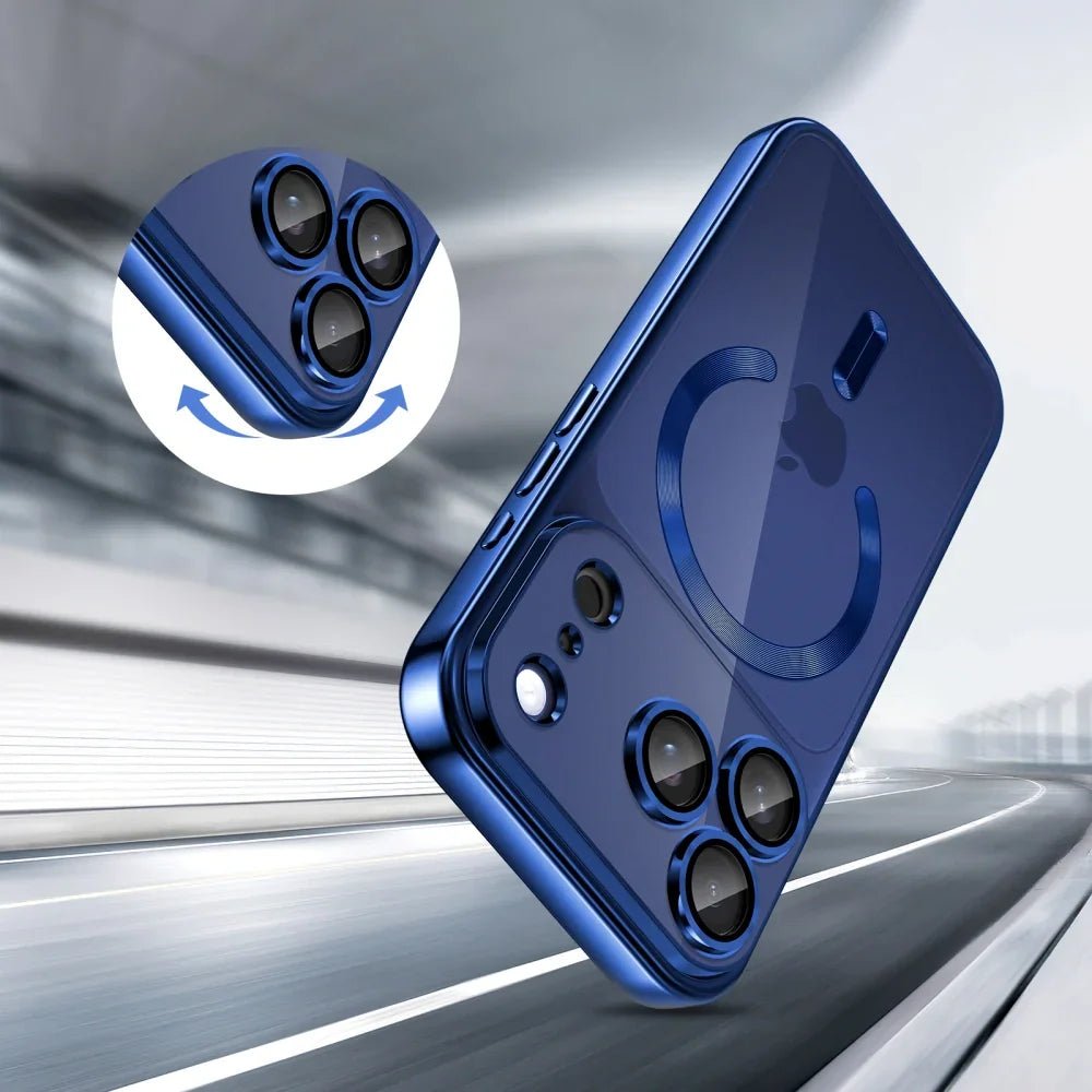 Tech - Protect iPhone 17 Pro MagFlex - Θήκη Σιλικόνης TPU με MagSafe - Shiny Deep Blue