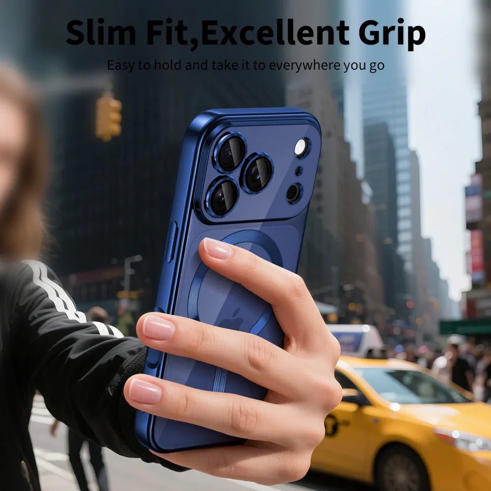 Tech - Protect iPhone 17 Pro MagFlex - Θήκη Σιλικόνης TPU με MagSafe - Shiny Deep Blue