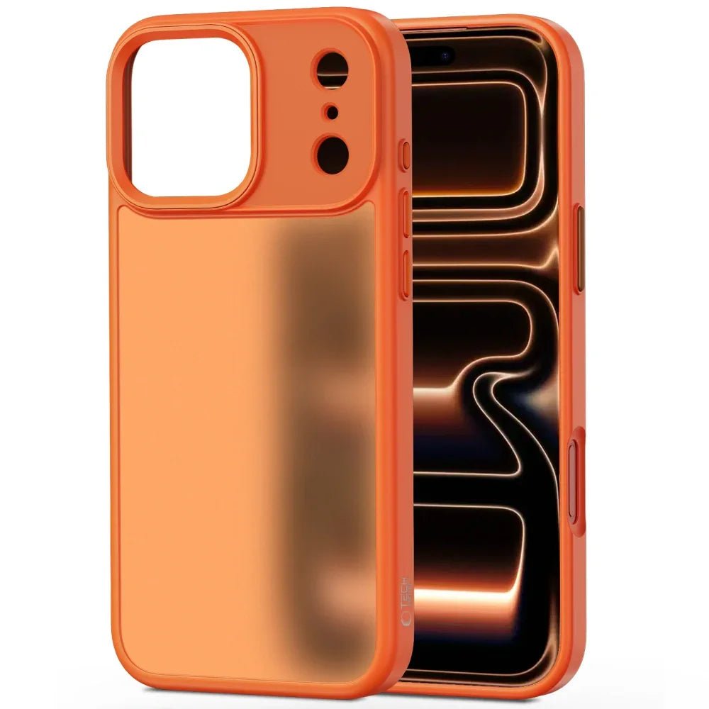 Tech - Protect iPhone 17 Pro - MagMat - Σκληρή Θήκη με Πλαίσιο Σιλικόνης - Matte Cosmic Orange