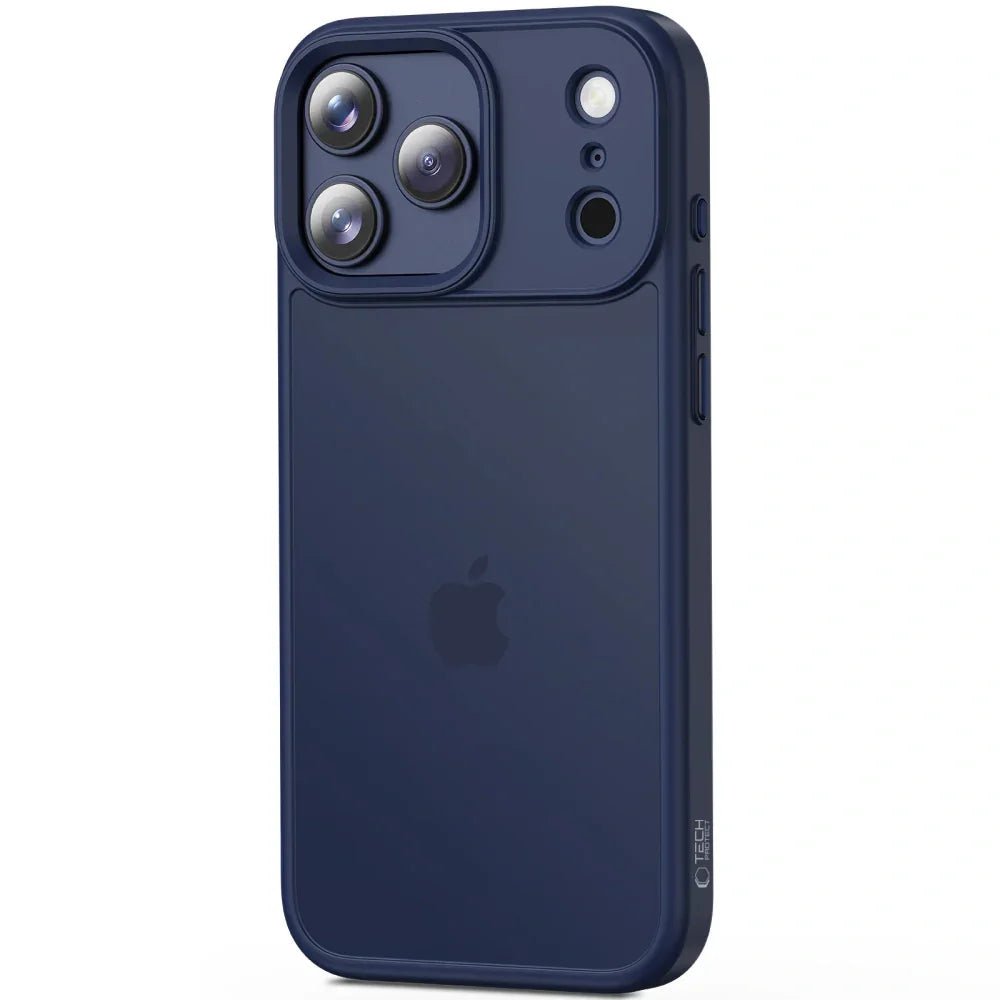 Tech - Protect iPhone 17 Pro - MagMat - Σκληρή Θήκη με Πλαίσιο Σιλικόνης - Matte Deep Blue