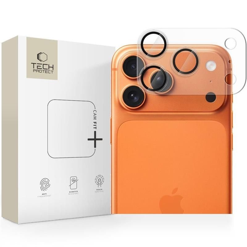 Tech - Protect iPhone 17 Pro Max - Αντιχαρακτικό Γυαλί για την Κάμερα - Camfull Fit+ - Matte Clear